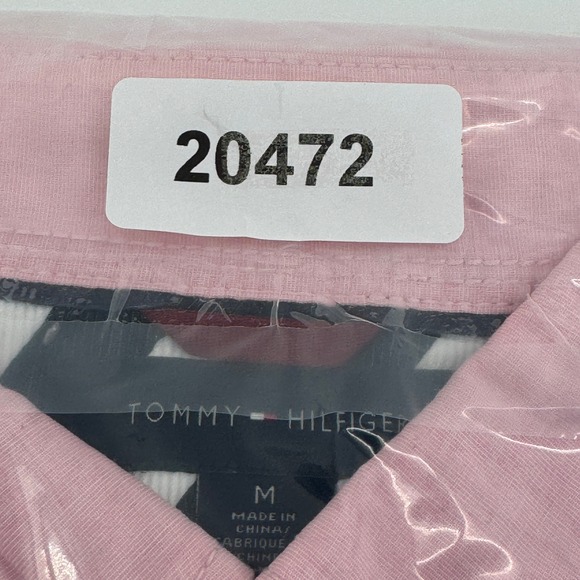 Tommy Hilfiger Pink Button Down Shirt Long Sleeve Classic Fit Mens Size M Cotton - Picture 11 of 11